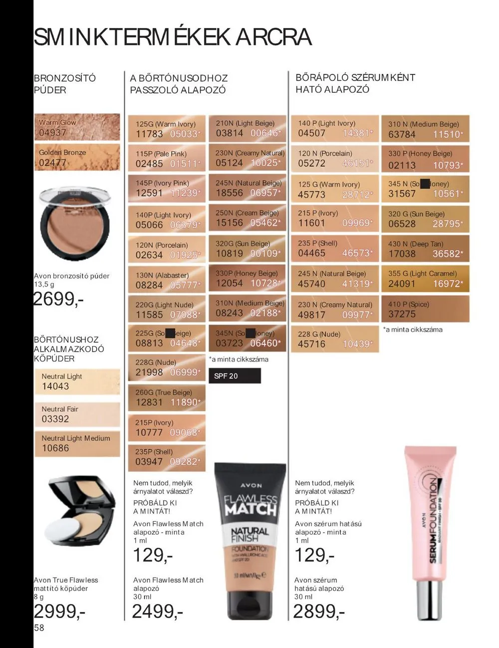 Avon akciós újság 10.01–10.31 – 60. oldal