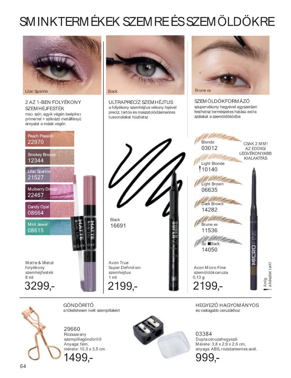 Avon akciós újság 10.01–10.31 – 66. oldal
