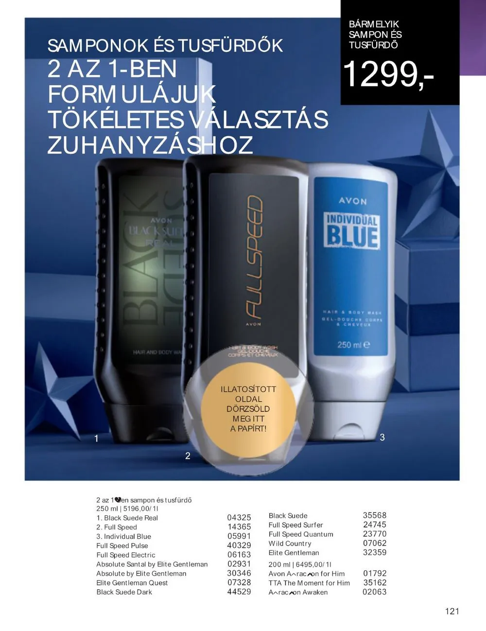 Avon akciós újság 11.01–11.30 – 123. oldal