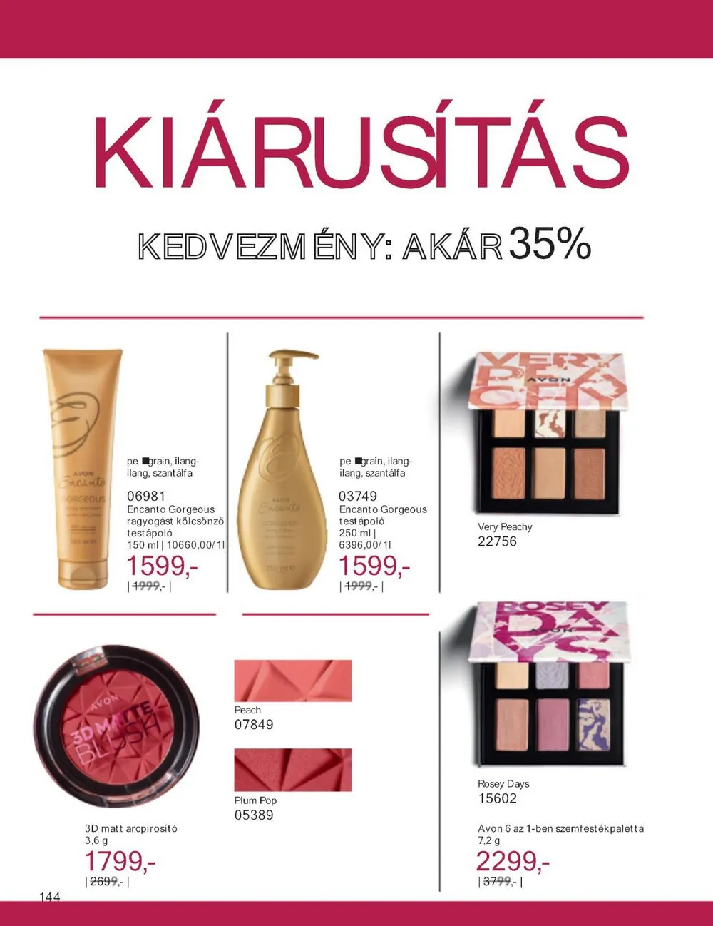 Avon akciós újság 11.01–11.30 – 146. oldal