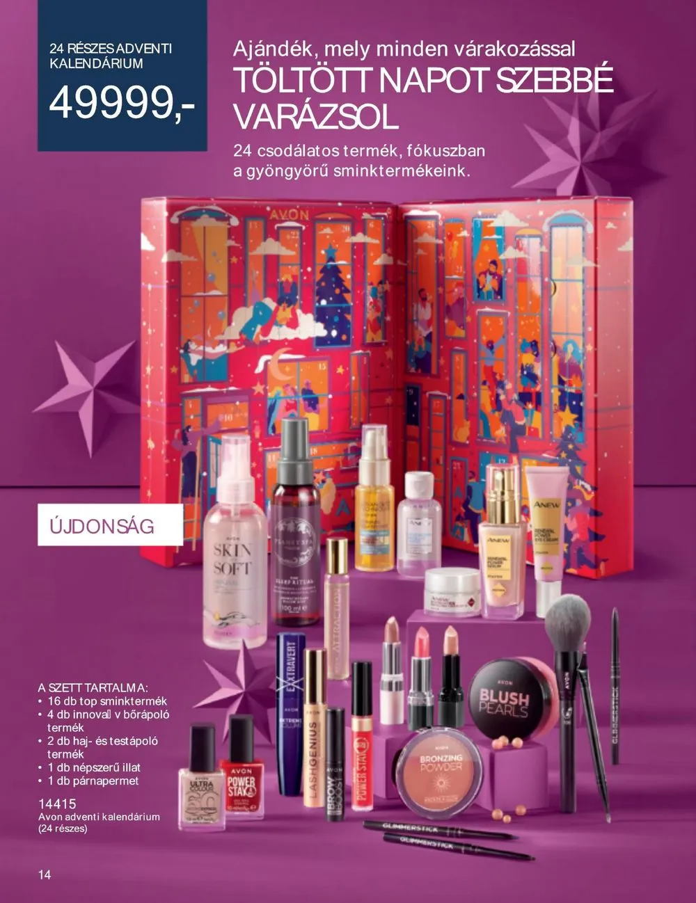 Avon akciós újság 11.01–11.30 – 16. oldal