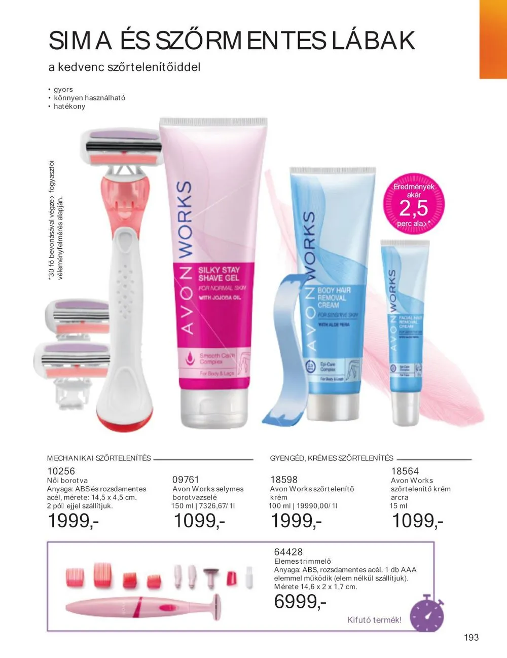 Avon akciós újság 11.01–11.30 – 197. oldal