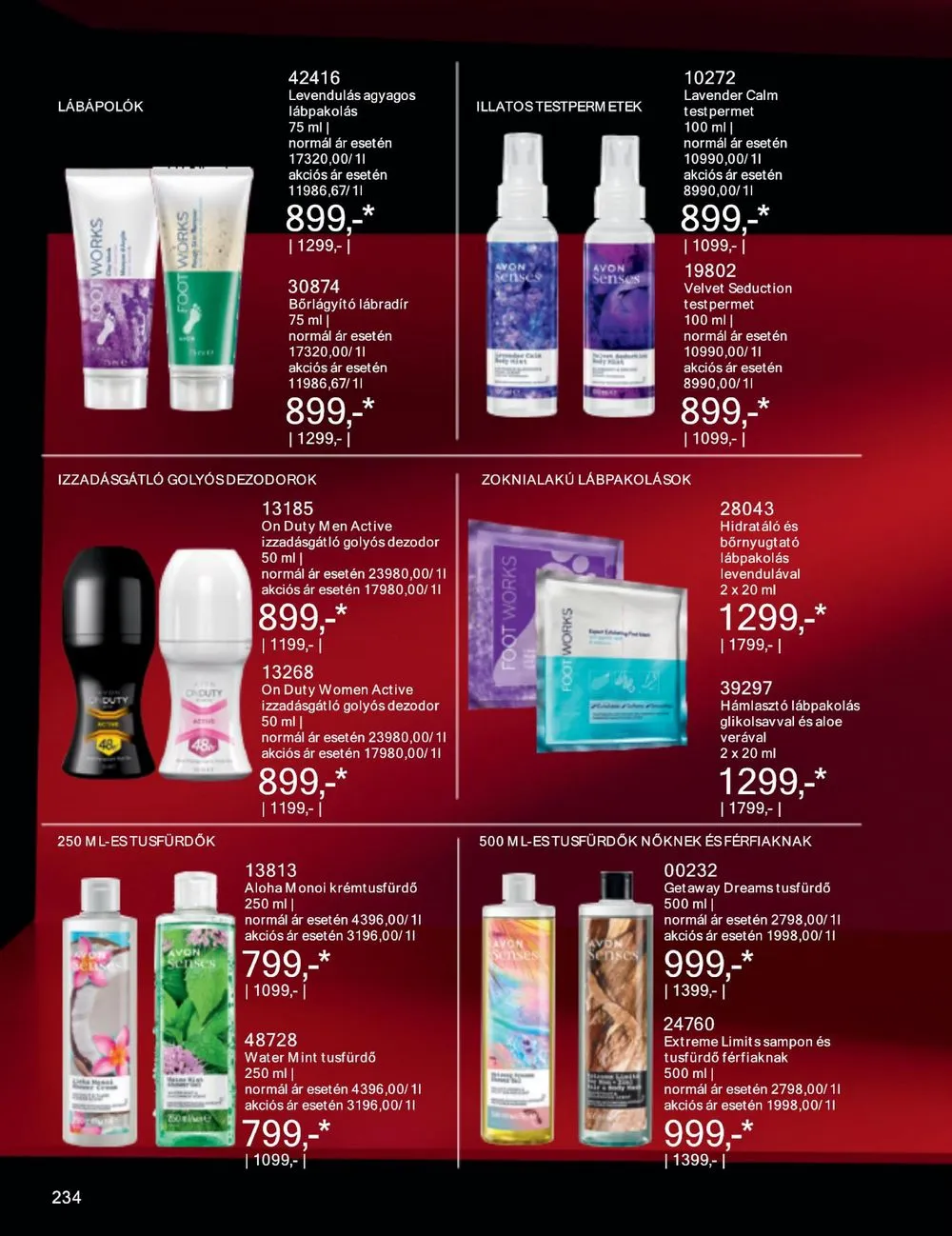 Avon akciós újság 11.01–11.30 – 238. oldal
