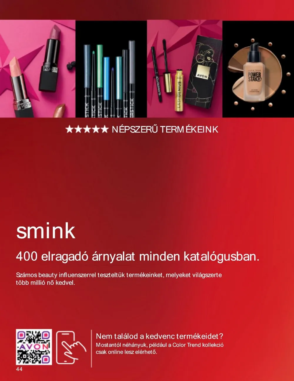 Avon akciós újság 11.01–11.30 – 46. oldal