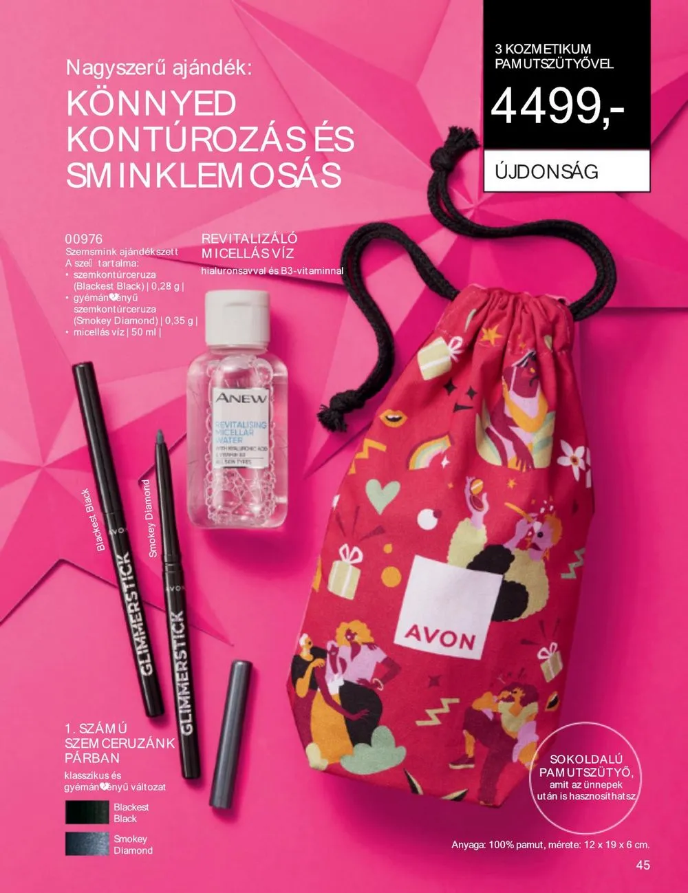 Avon akciós újság 11.01–11.30 – 47. oldal