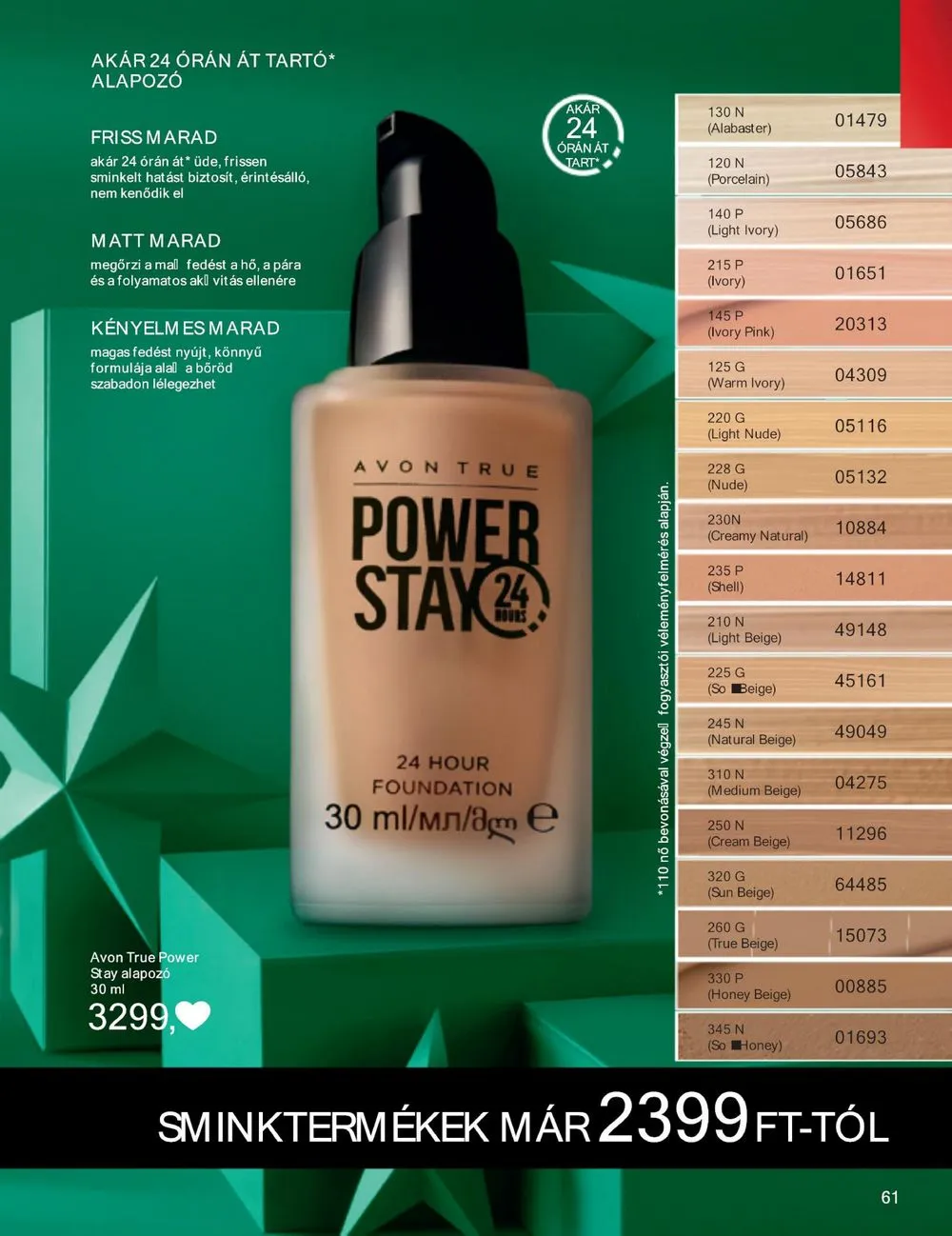 Avon akciós újság 11.01–11.30 – 63. oldal