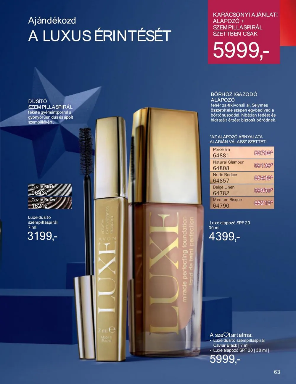 Avon akciós újság 11.01–11.30 – 65. oldal