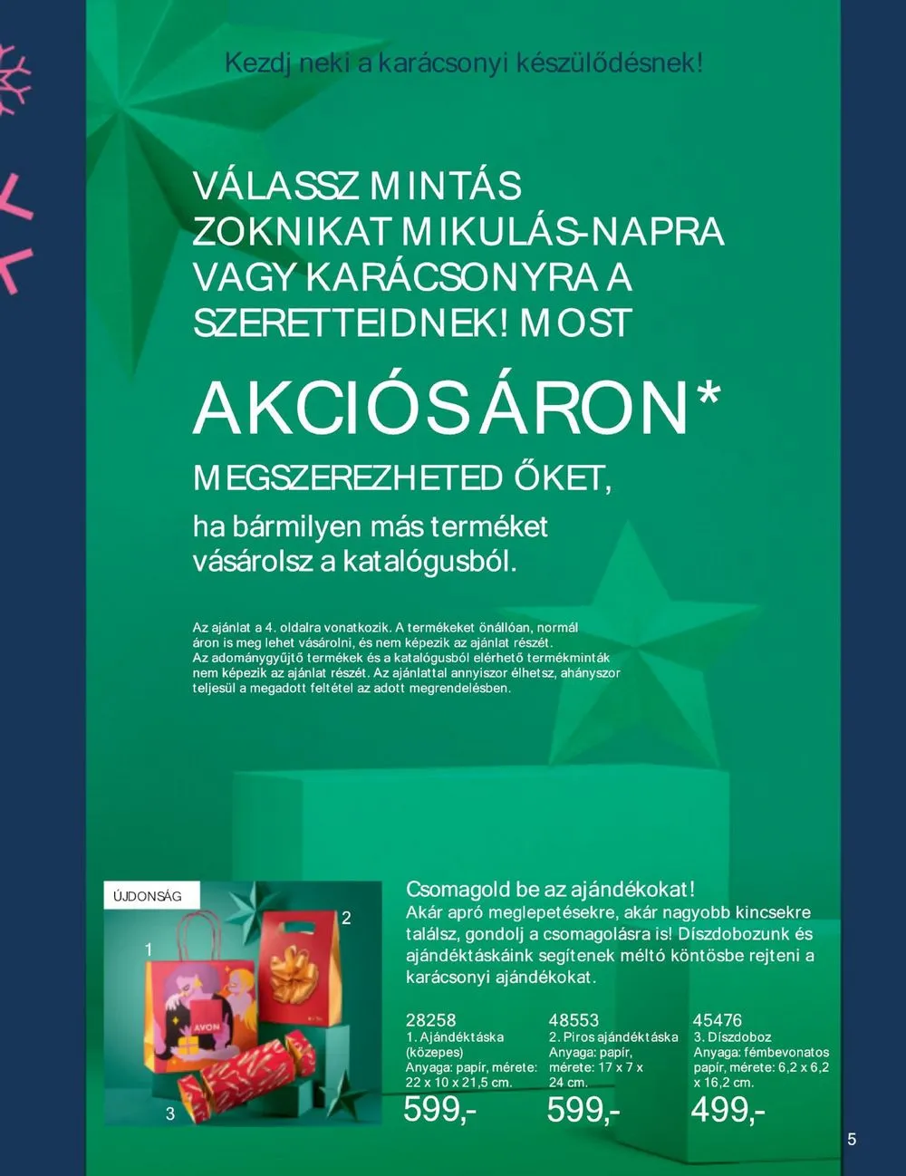 Avon akciós újság 11.01–11.30 – 7. oldal