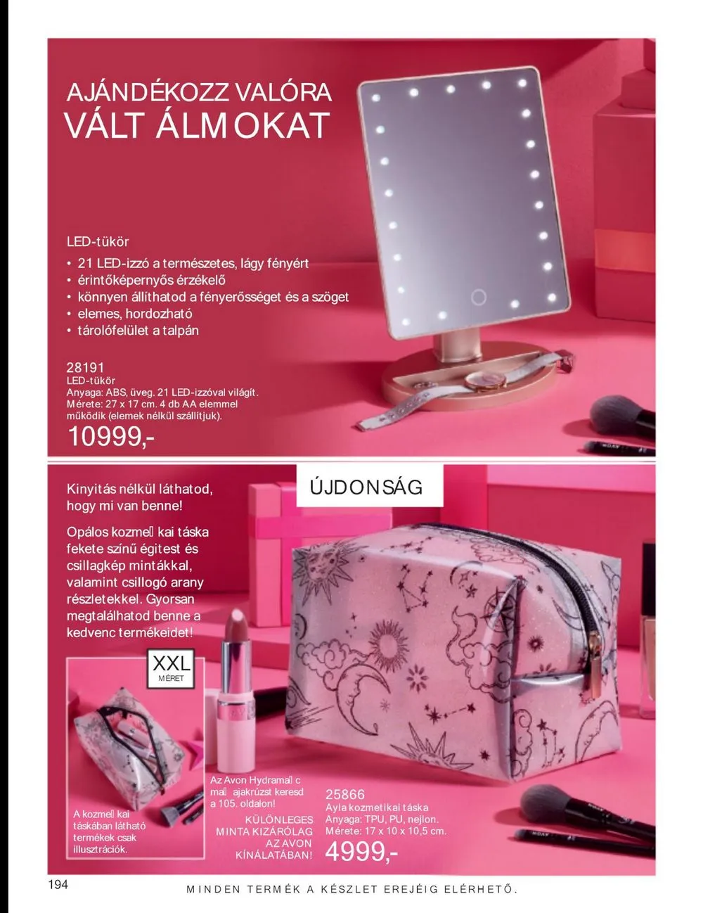 Avon akciós újság 12.01–12.31 – 198. oldal