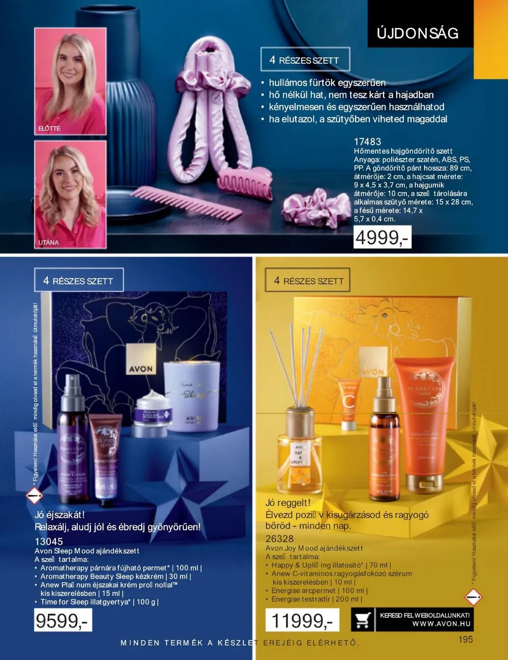 Avon akciós újság 12.01–12.31 – 199. oldal