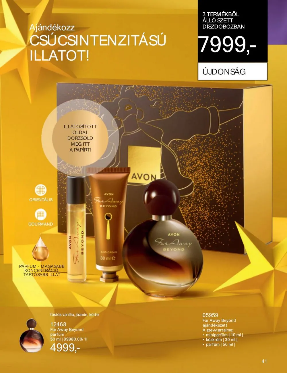 Avon akciós újság 12.01–12.31 – 43. oldal