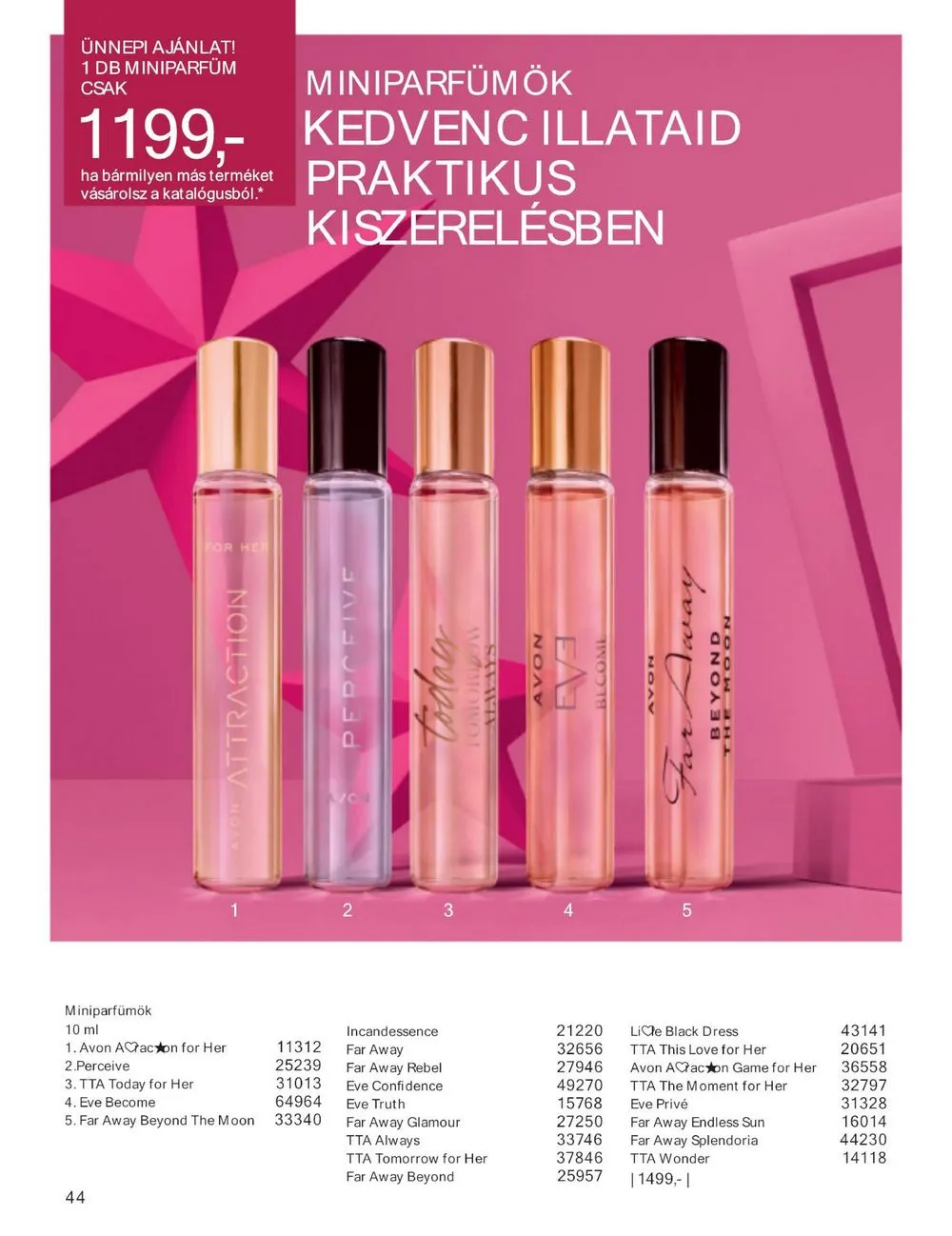 Avon akciós újság 12.01–12.31 – 46. oldal