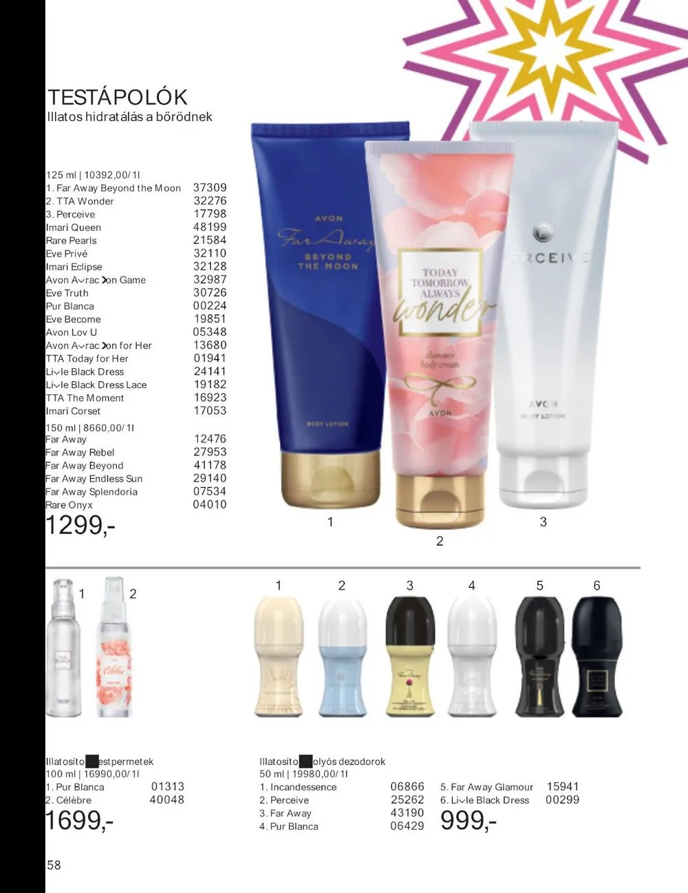 Avon akciós újság 12.01–12.31 – 60. oldal