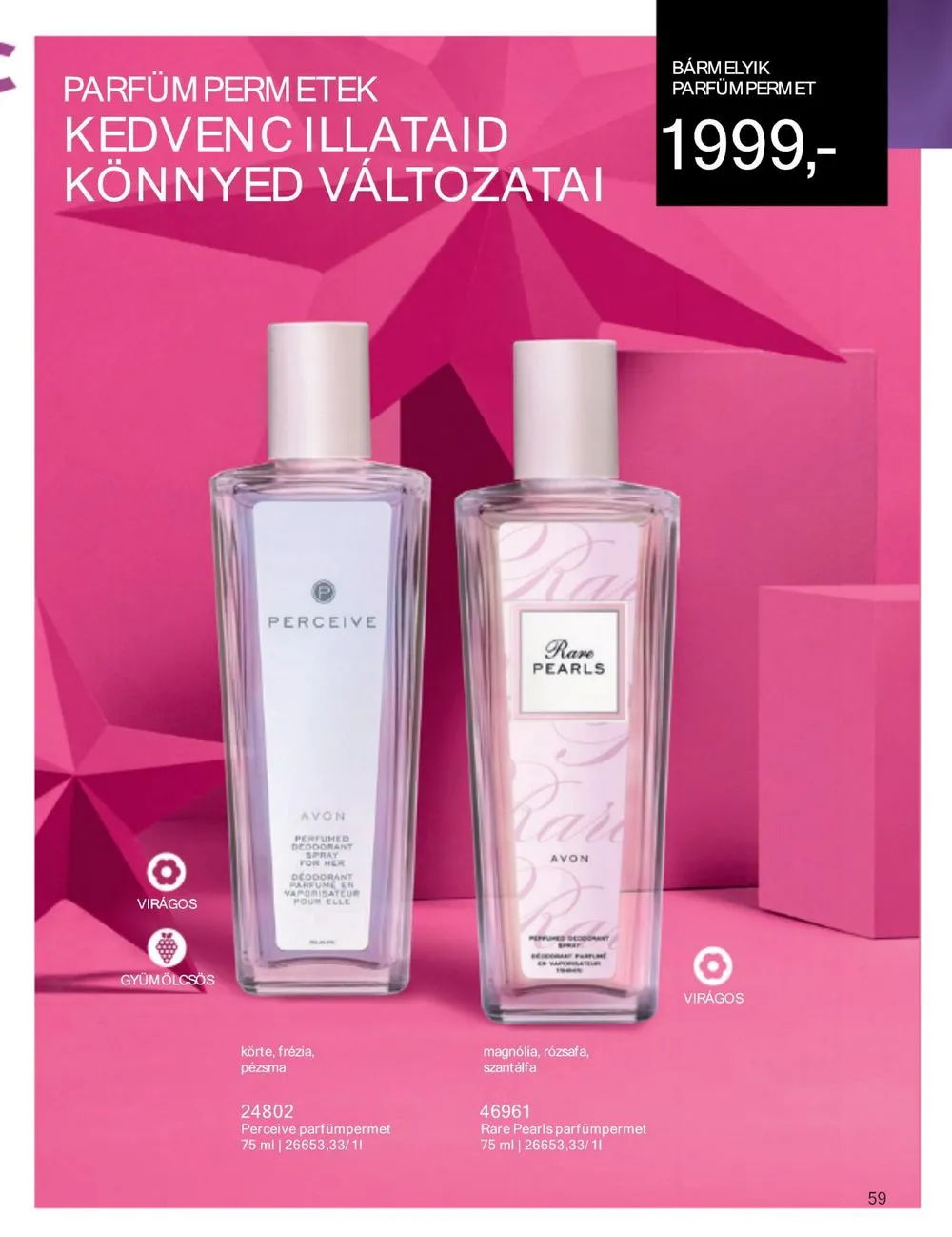 Avon akciós újság 12.01–12.31 – 61. oldal