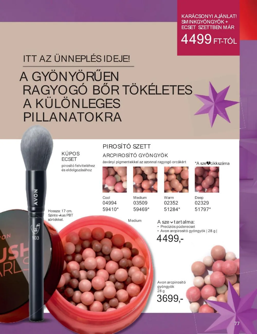 Avon akciós újság 12.01–12.31 – 79. oldal