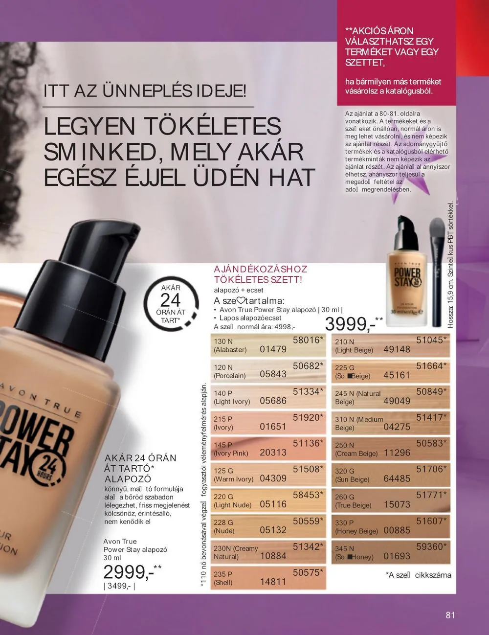 Avon akciós újság 12.01–12.31 – 83. oldal