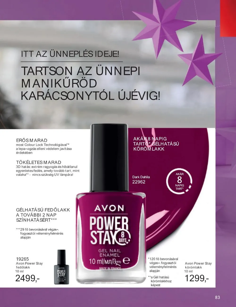 Avon akciós újság 12.01–12.31 – 85. oldal