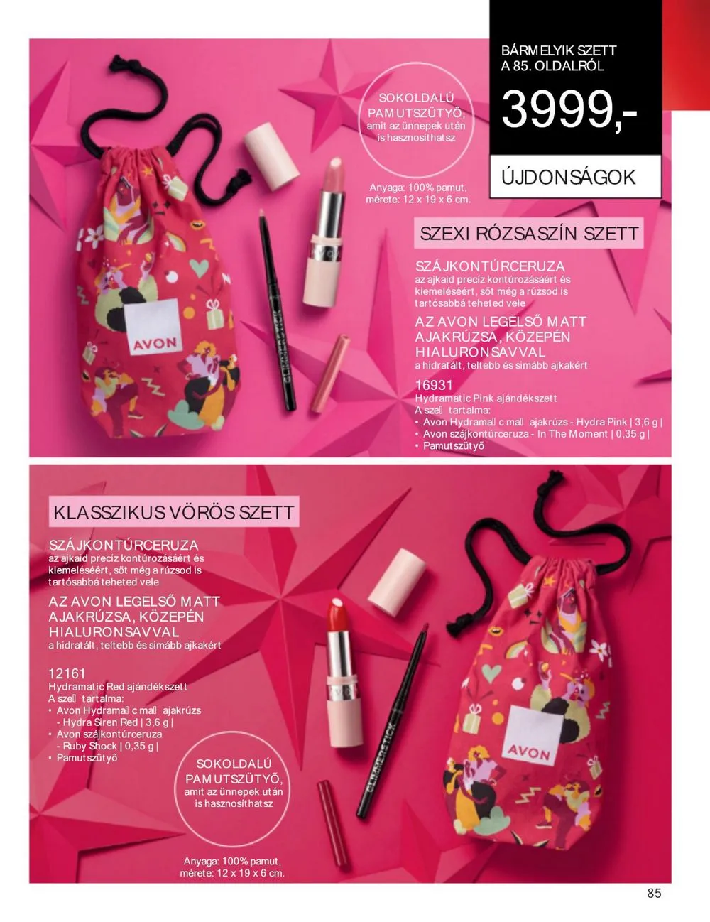 Avon akciós újság 12.01–12.31 – 87. oldal