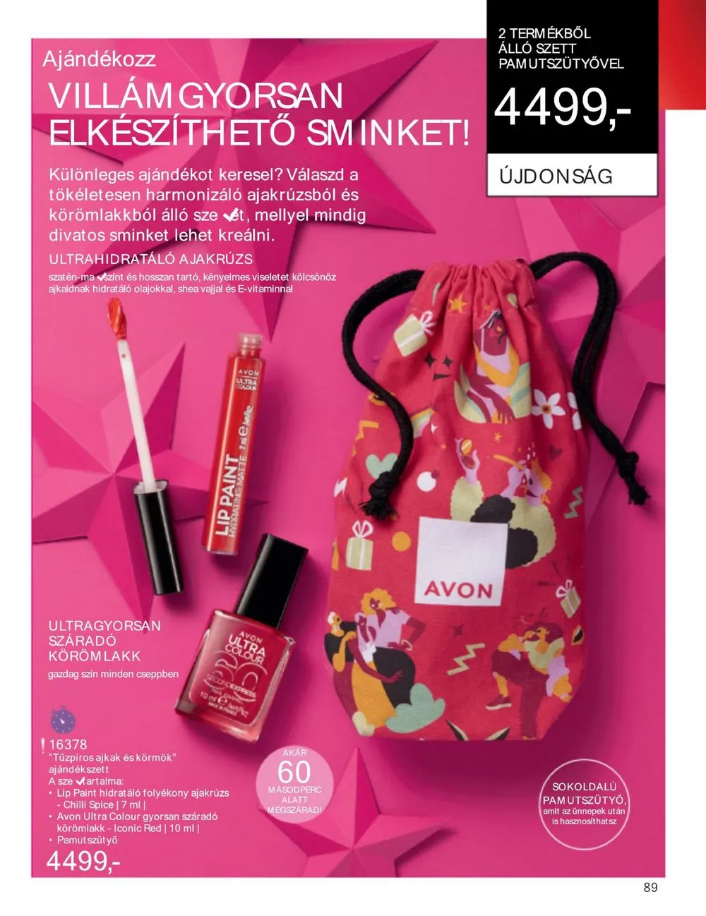 Avon akciós újság 12.01–12.31 – 91. oldal