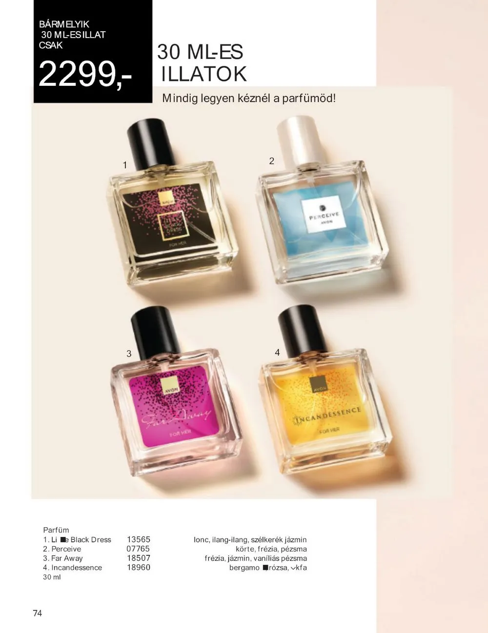 Avon akciós újság 01.01–01.31 – 76. oldal
