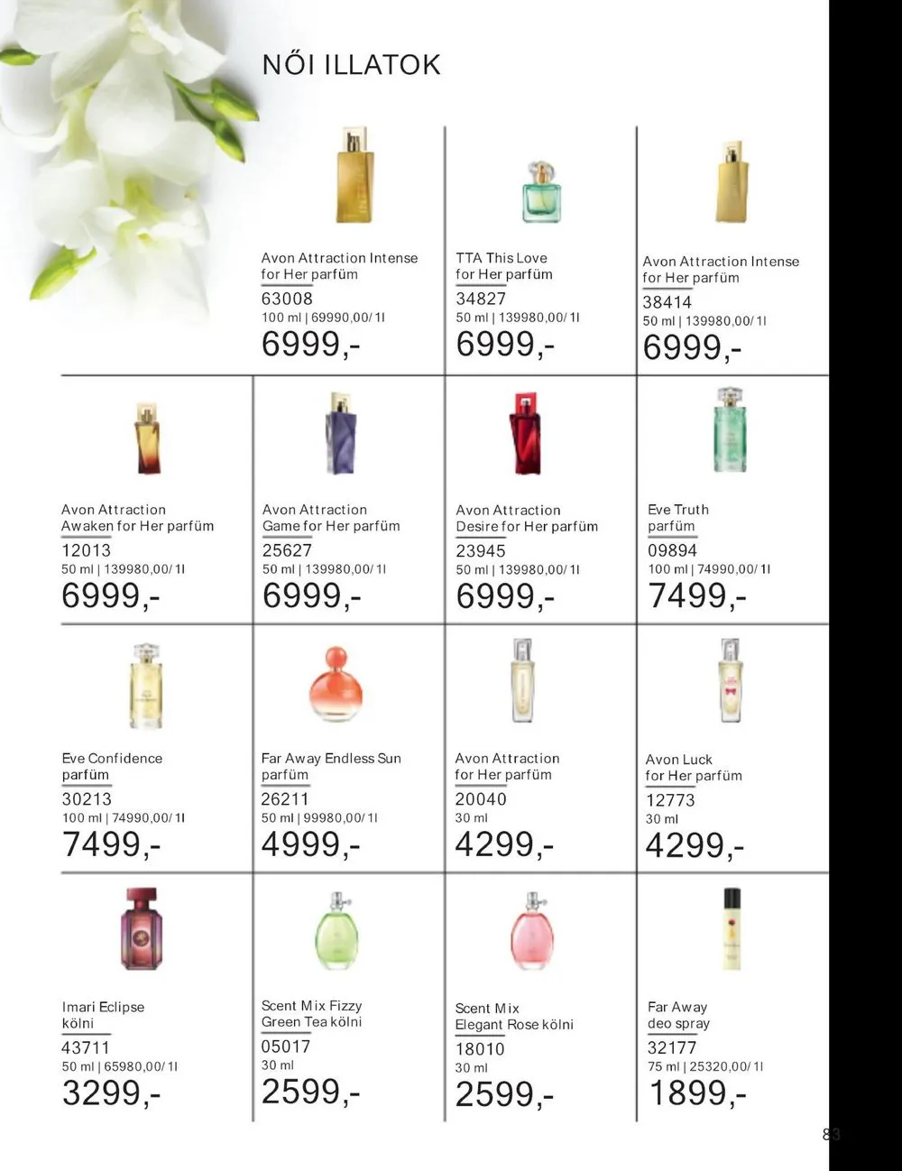 Avon akciós újság 01.01–01.31 – 85. oldal