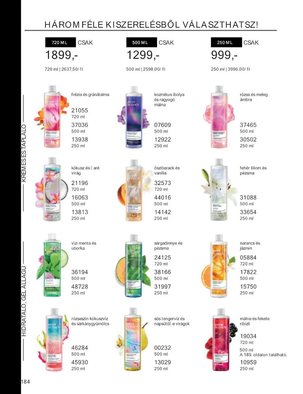 Avon akciós újság 02.01–02.29 – 188. oldal