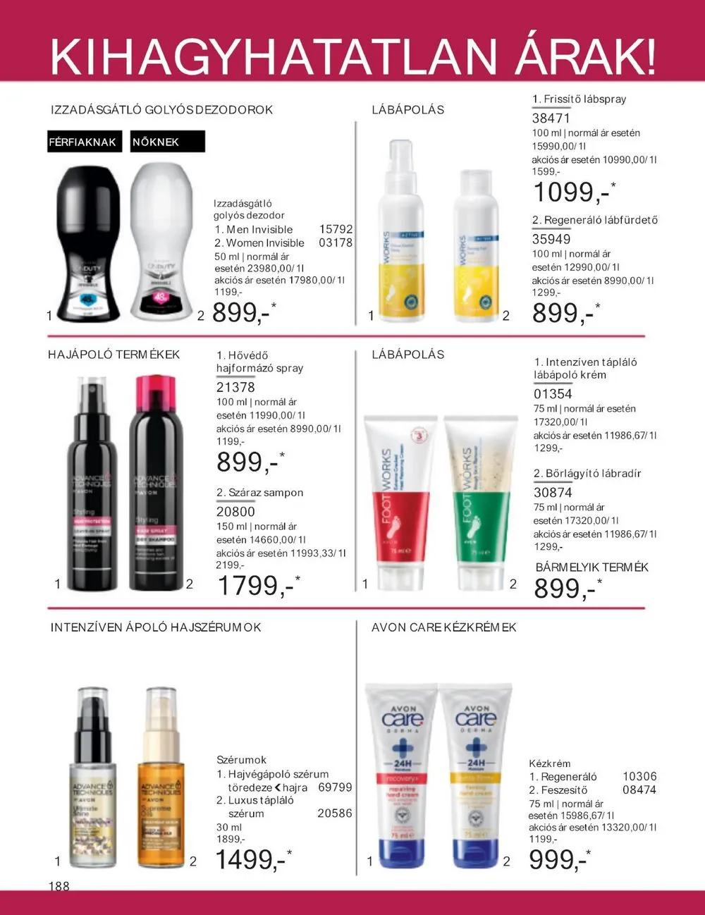 Avon akciós újság 02.01–02.29 – 192. oldal