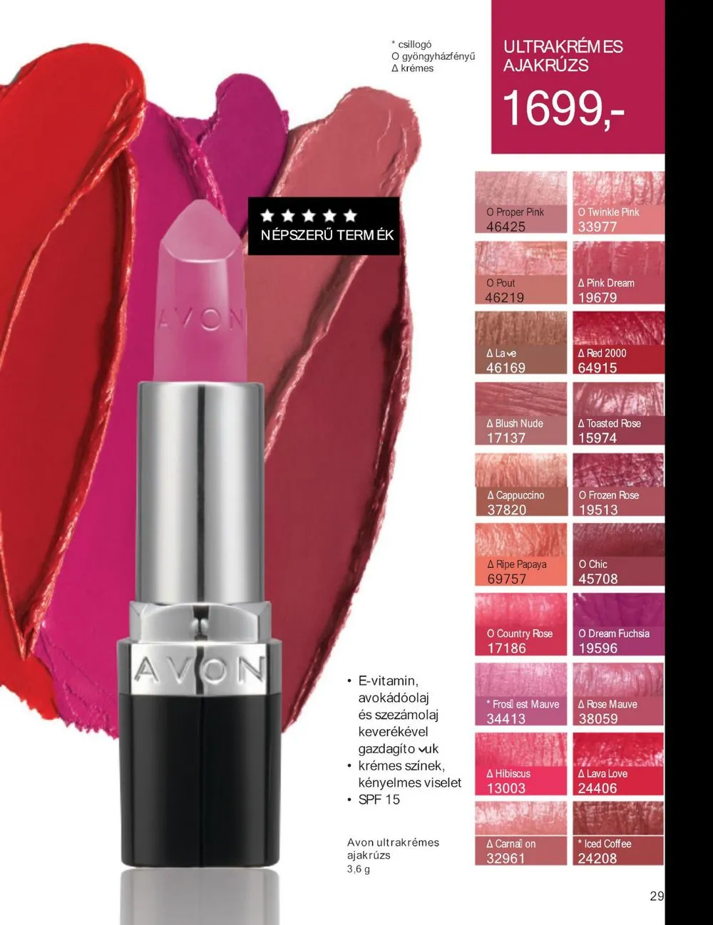 Avon akciós újság 02.01–02.29 – 31. oldal