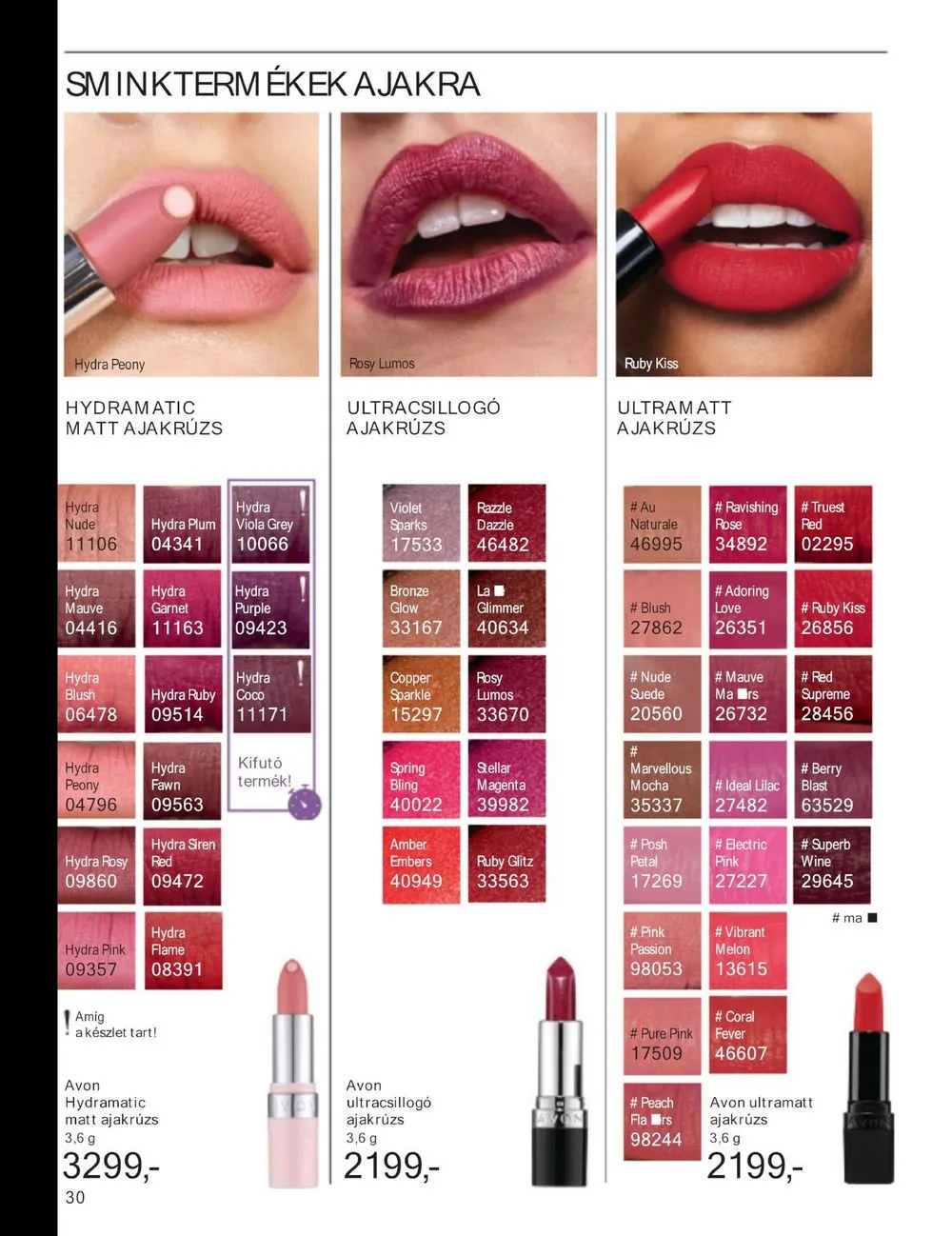 Avon akciós újság 02.01–02.29 – 32. oldal