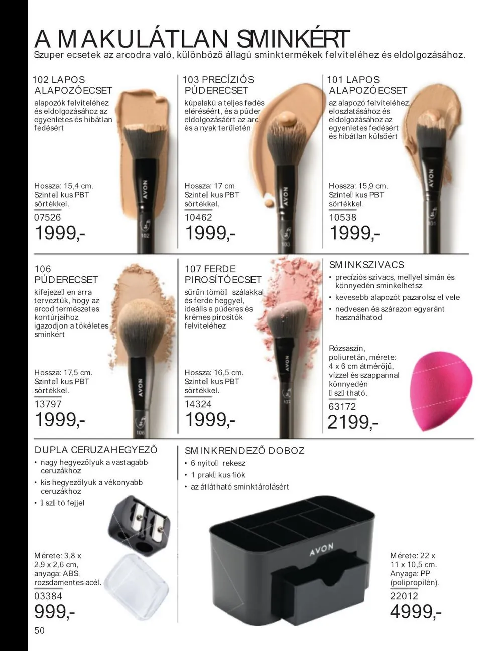 Avon akciós újság 02.01–02.29 – 52. oldal