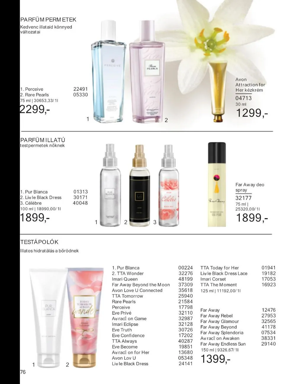 Avon akciós újság 02.01–02.29 – 78. oldal