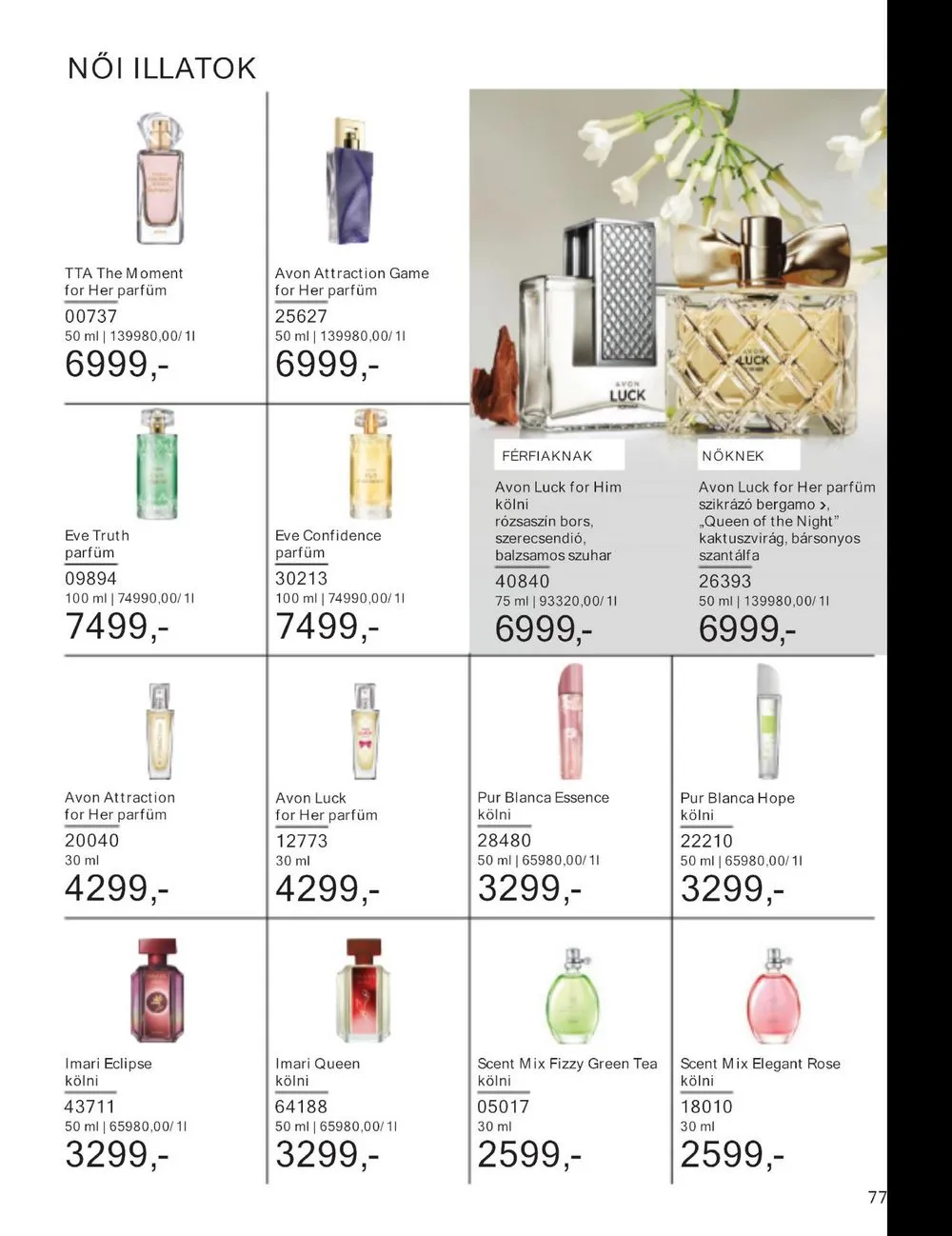 Avon akciós újság 02.01–02.29 – 79. oldal