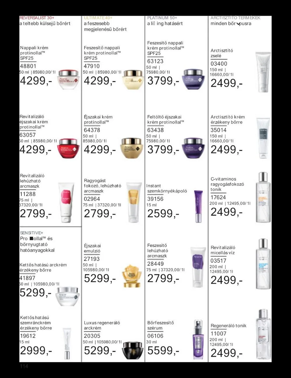 Avon akciós újság 03.01–03.31 – 124. oldal