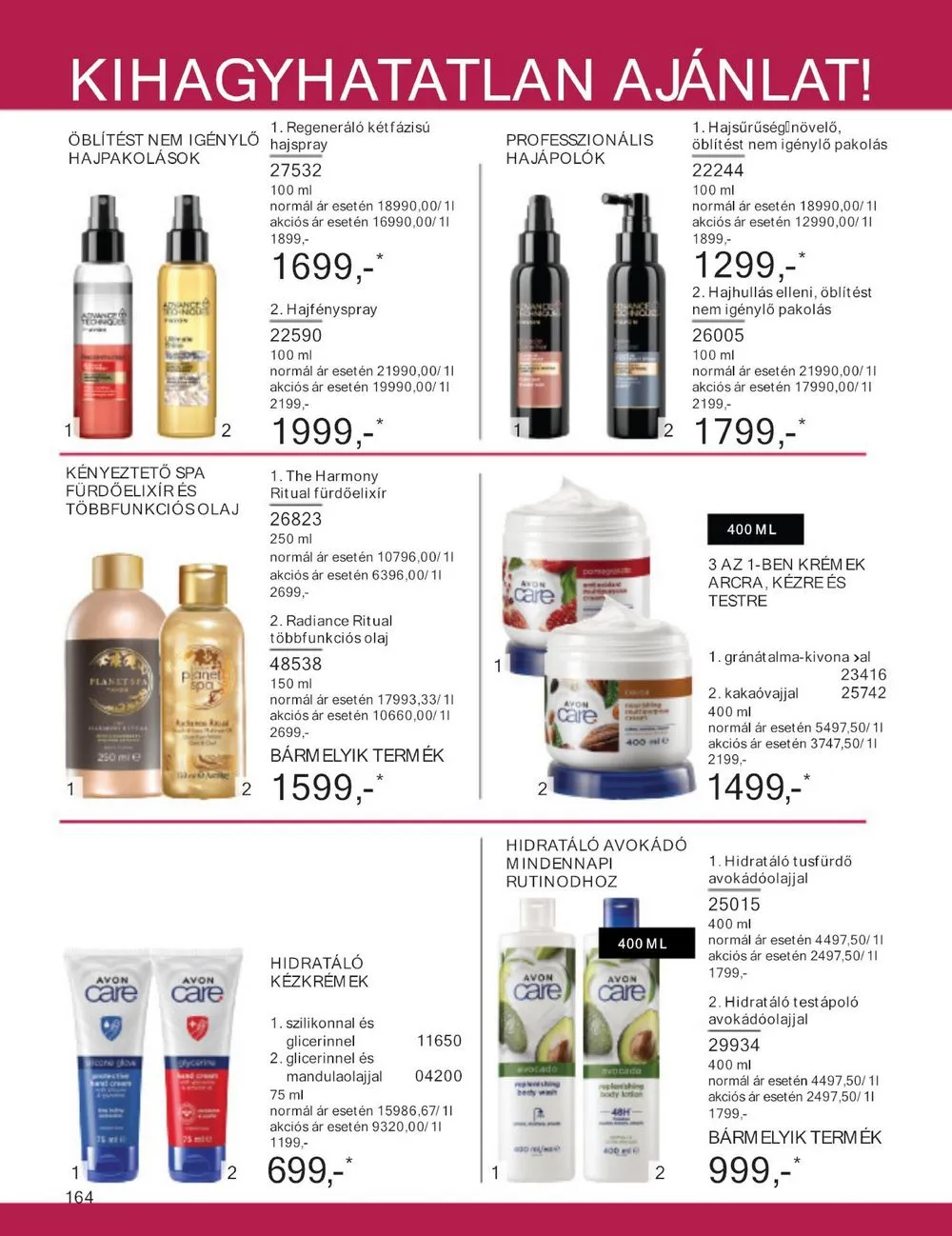 Avon akciós újság 03.01–03.31 – 174. oldal