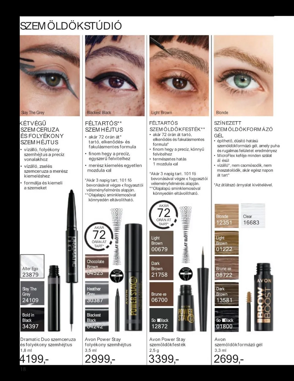 Avon akciós újság 03.01–03.31 – 20. oldal