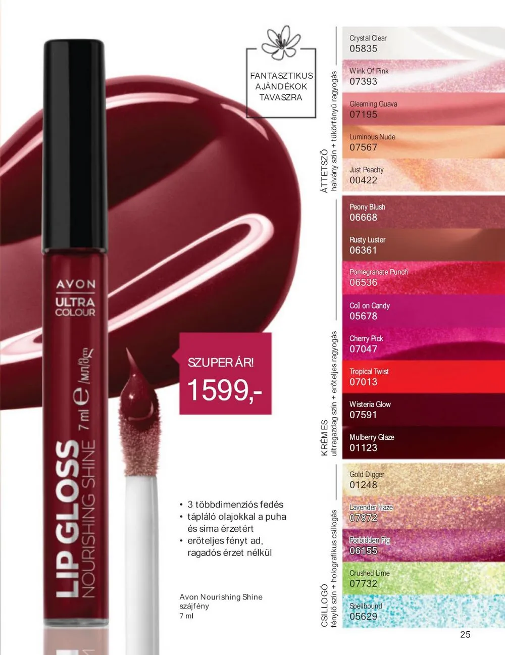 Avon akciós újság 03.01–03.31 – 27. oldal