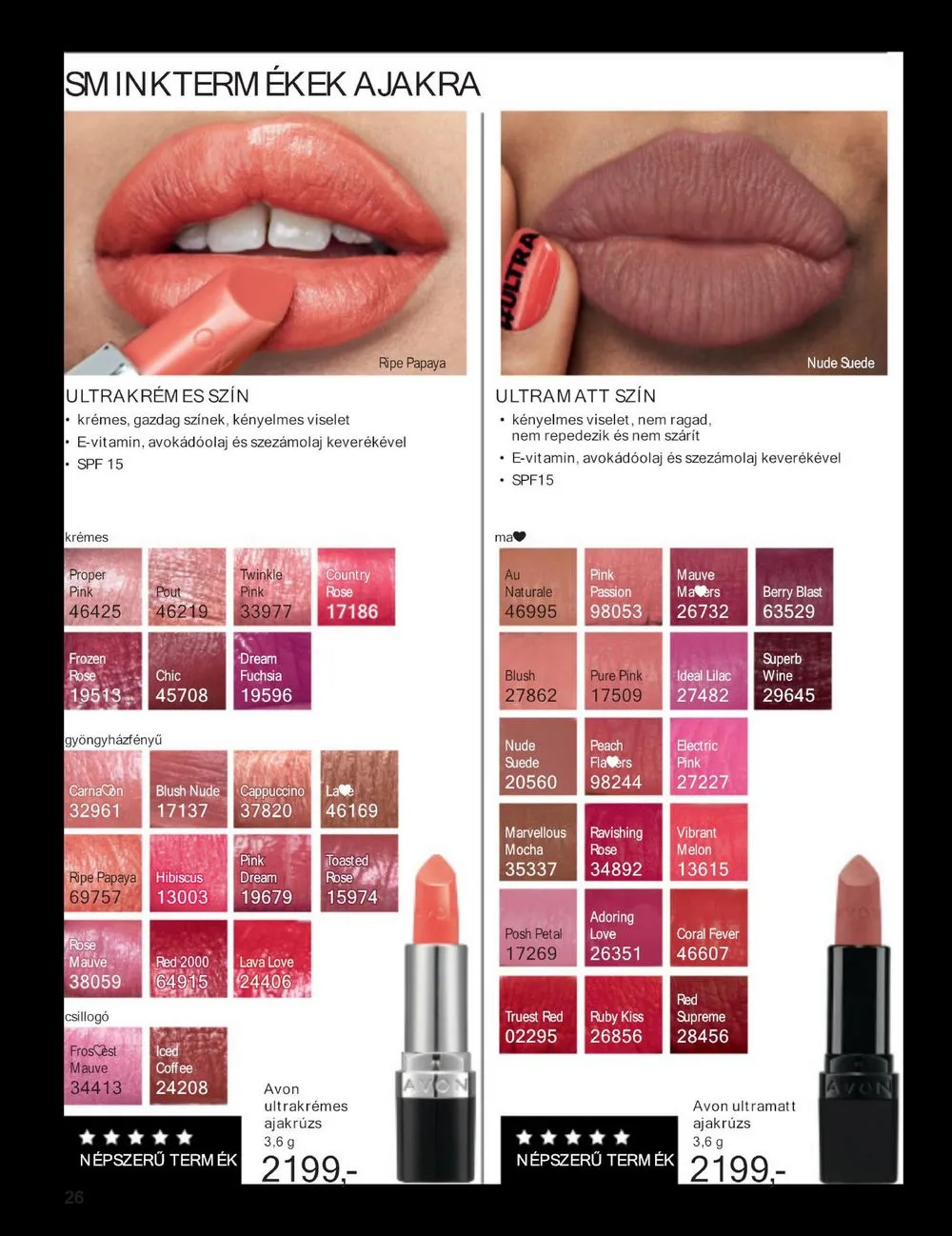 Avon akciós újság 03.01–03.31 – 28. oldal