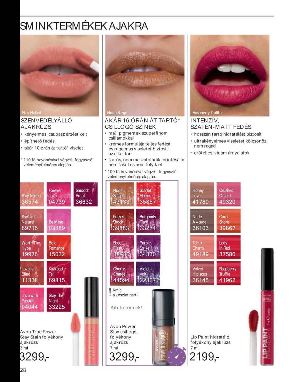 Avon akciós újság 03.01–03.31 – 30. oldal