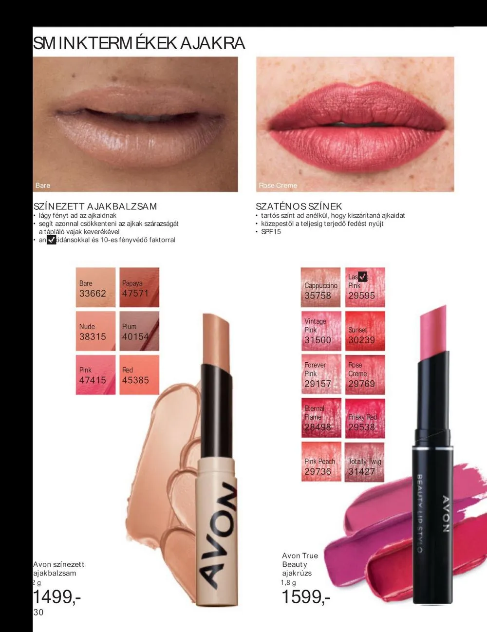 Avon akciós újság 03.01–03.31 – 32. oldal