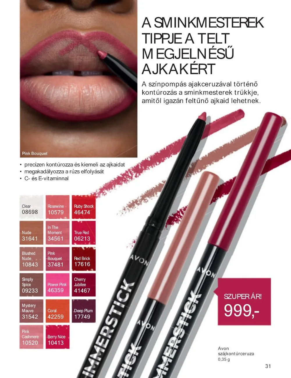 Avon akciós újság 03.01–03.31 – 33. oldal