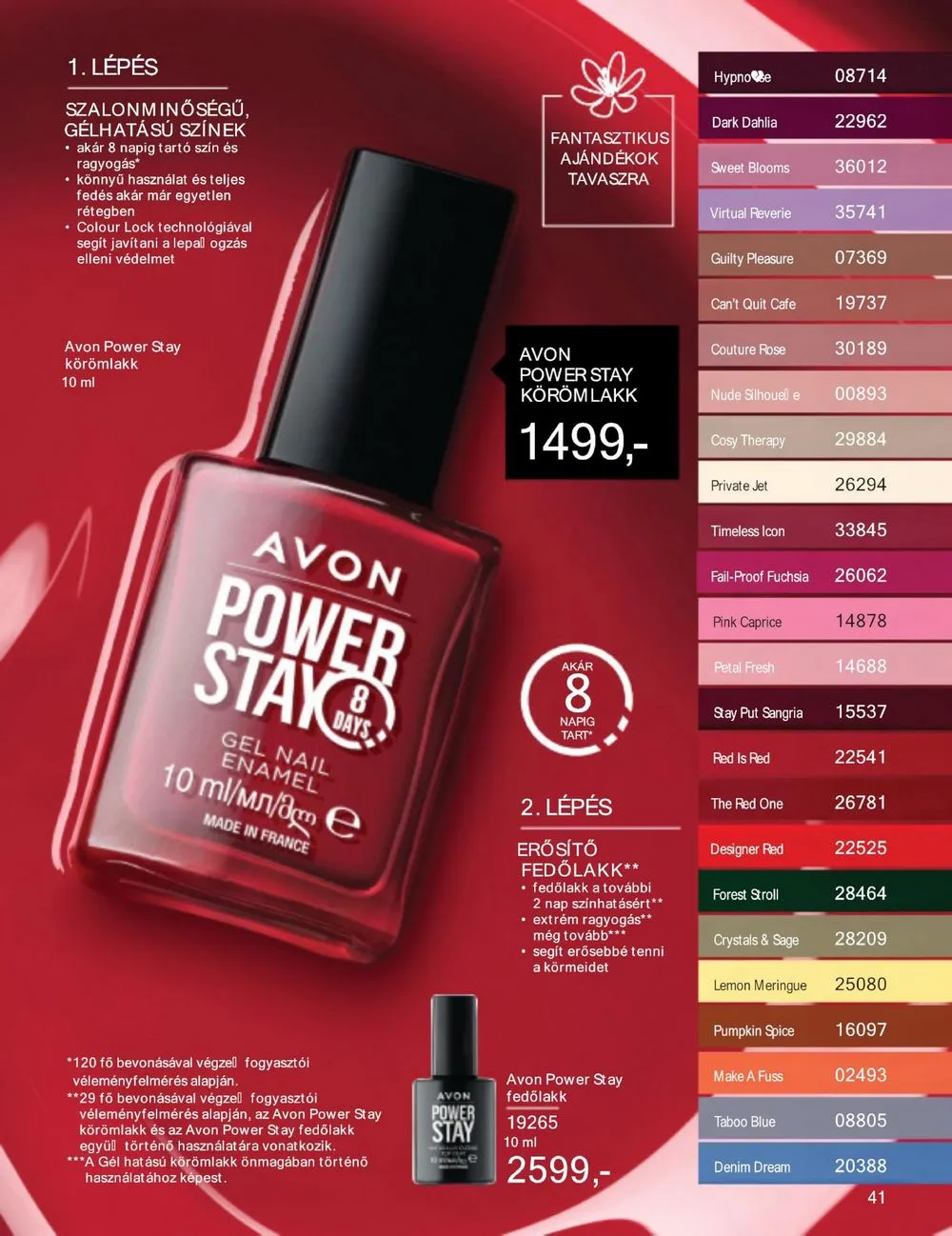 Avon akciós újság 03.01–03.31 – 43. oldal