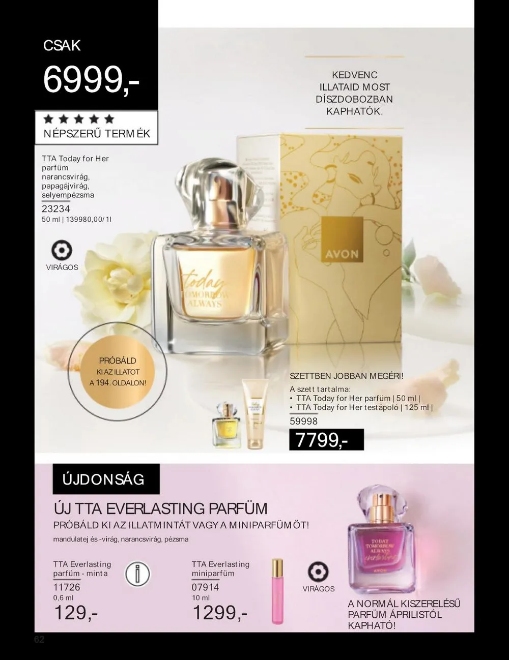 Avon akciós újság 03.01–03.31 – 64. oldal