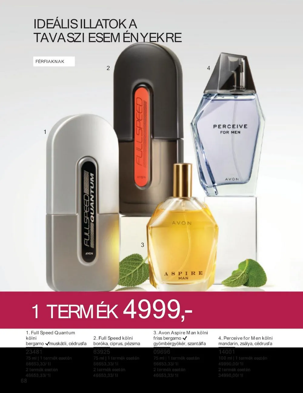 Avon akciós újság 03.01–03.31 – 70. oldal