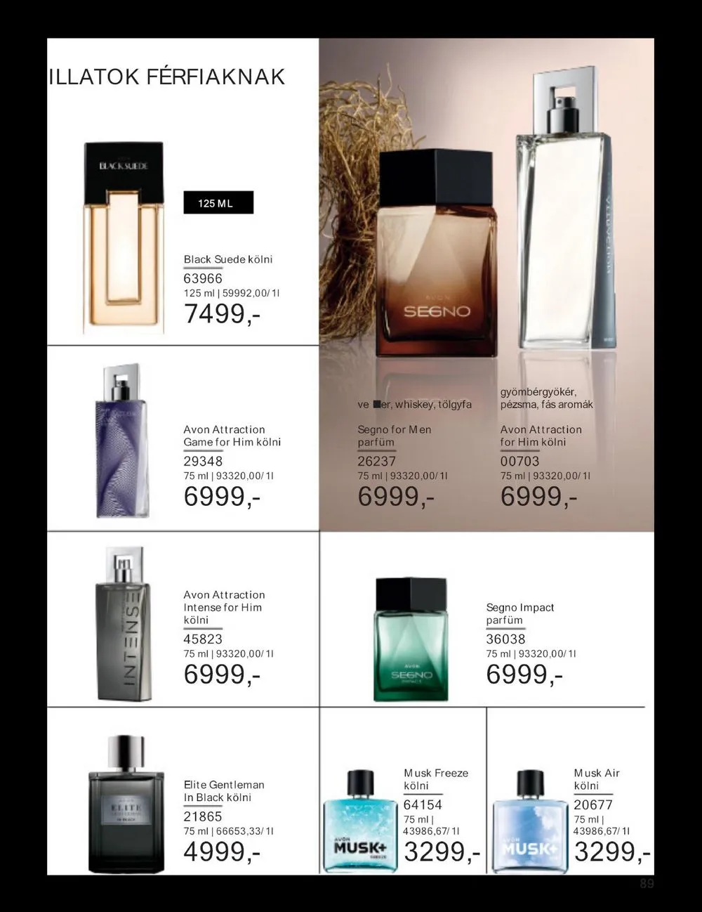 Avon akciós újság 03.01–03.31 – 91. oldal