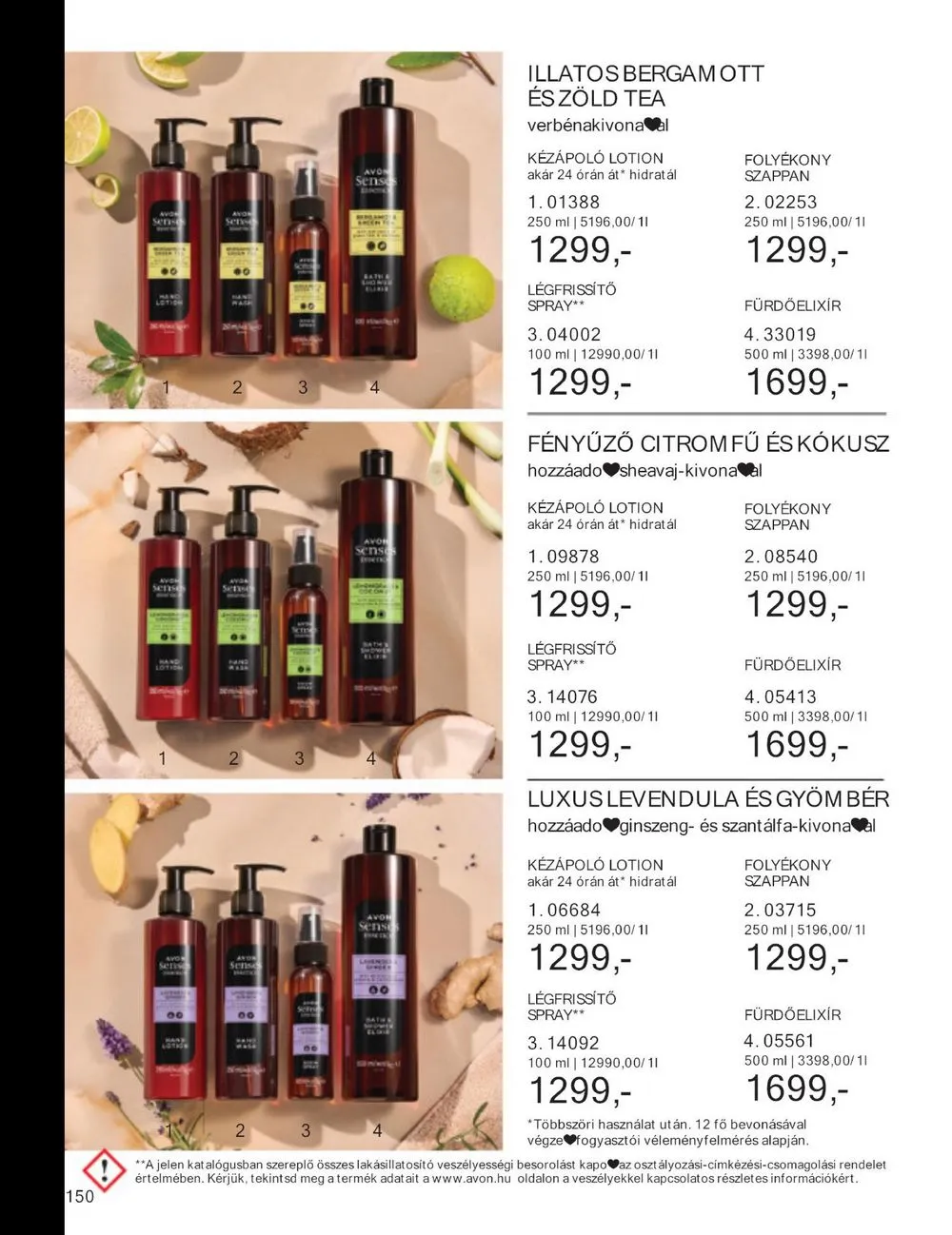 Avon akciós újság 04.01–04.30 – 162. oldal