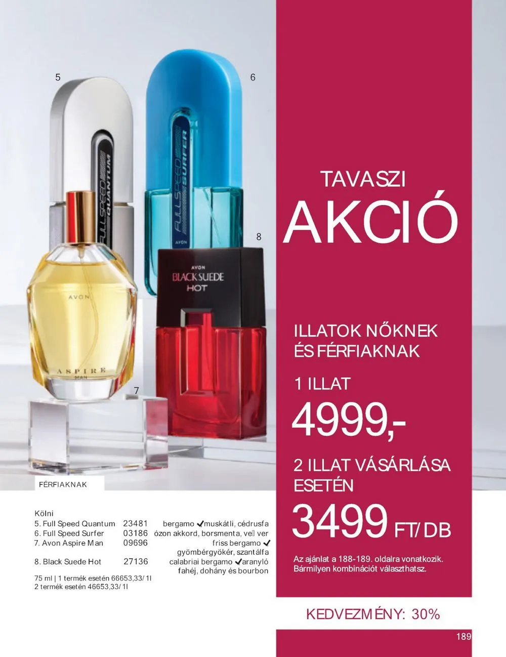 Avon akciós újság 04.01–04.30 – 201. oldal