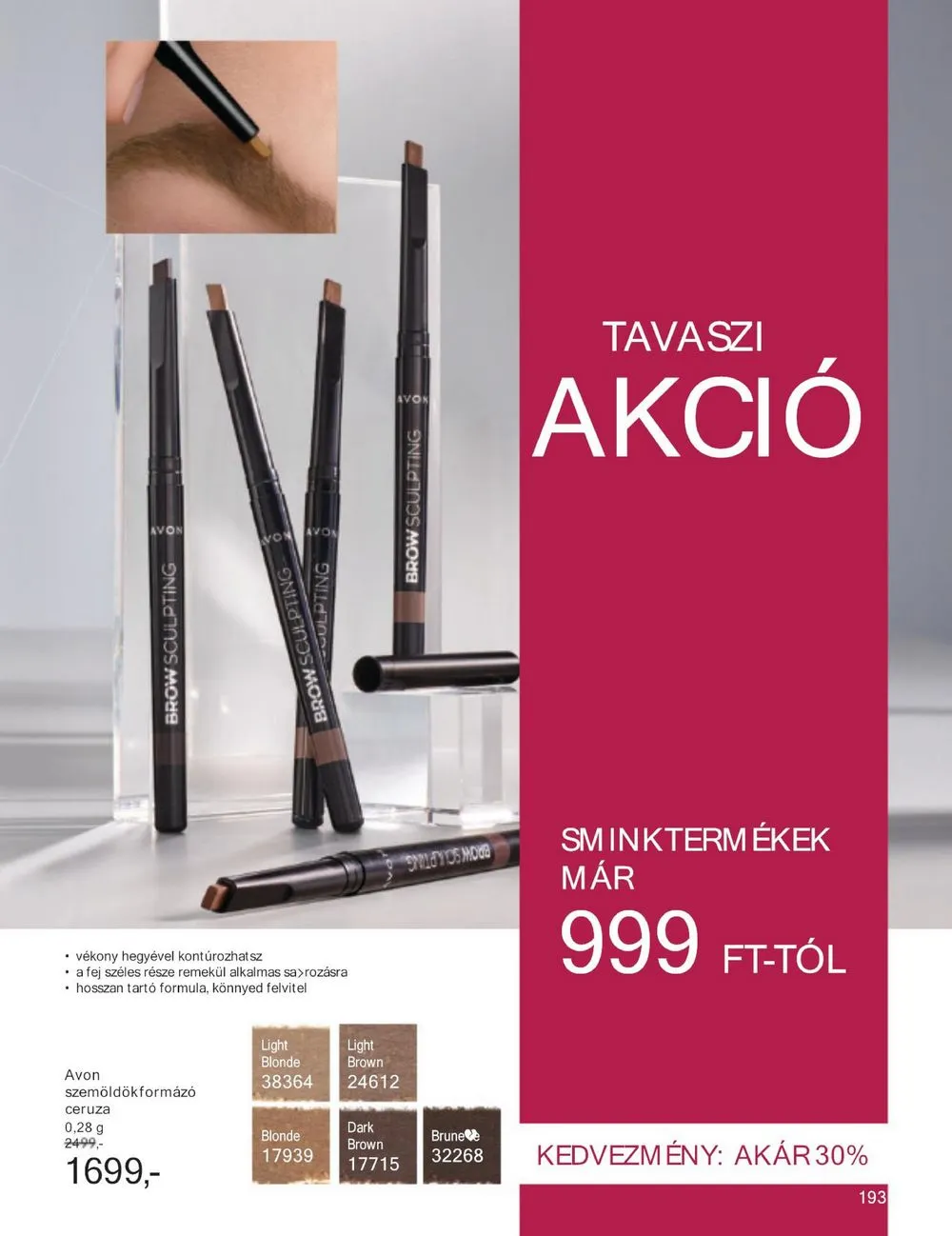 Avon akciós újság 04.01–04.30 – 205. oldal