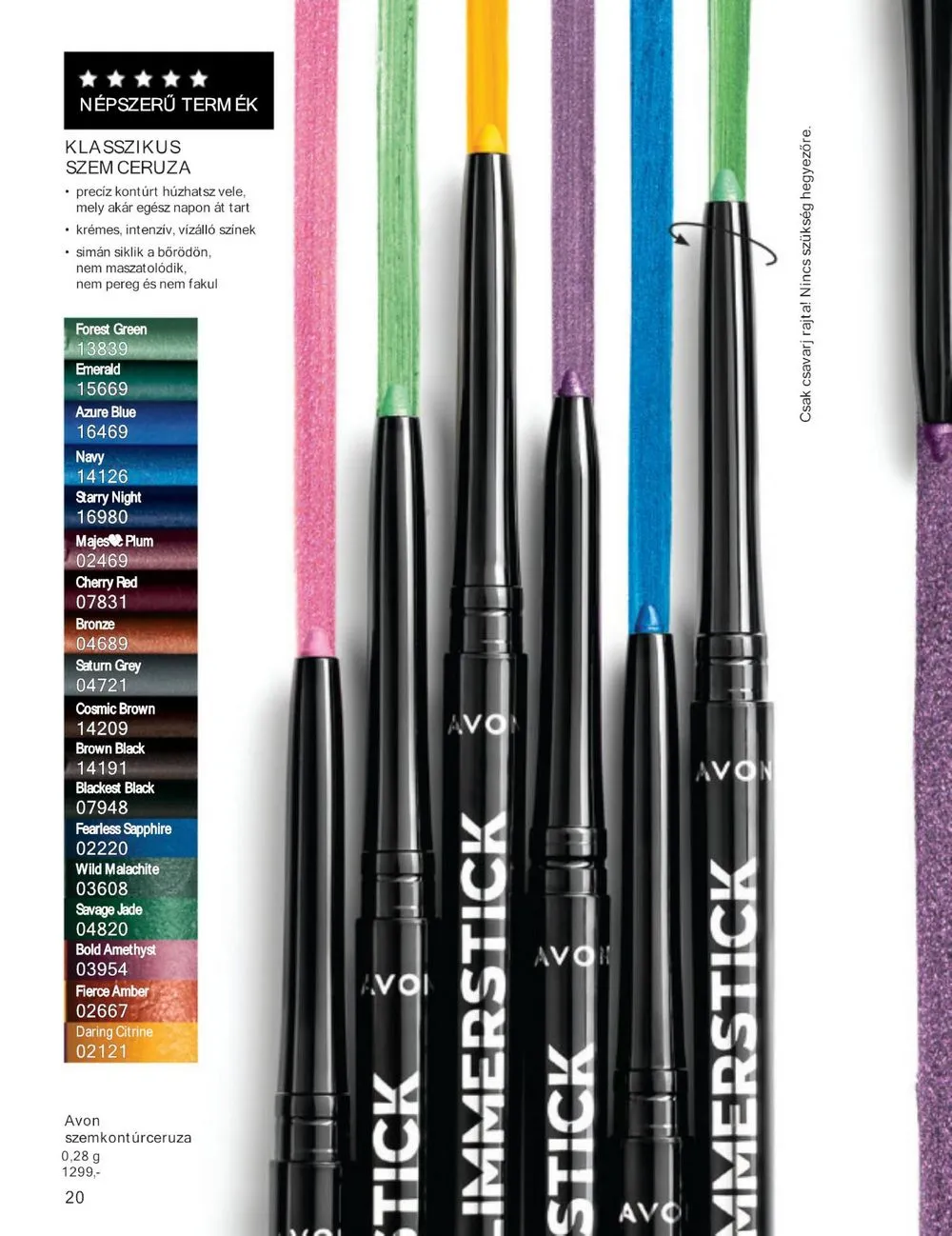 Avon akciós újság 04.01–04.30 – 22. oldal