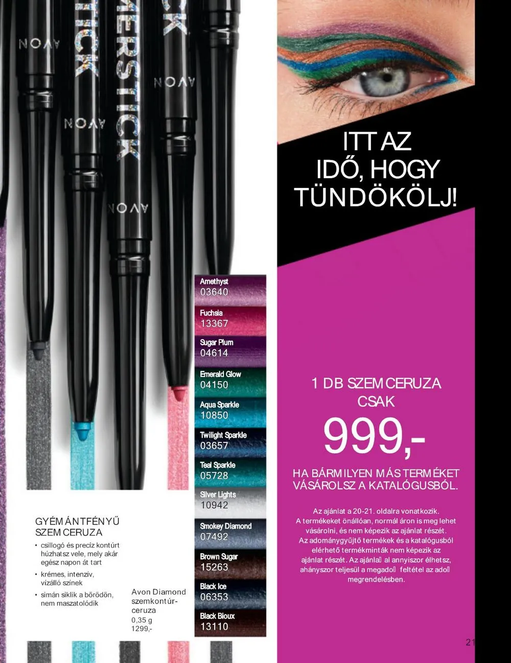 Avon akciós újság 04.01–04.30 – 23. oldal