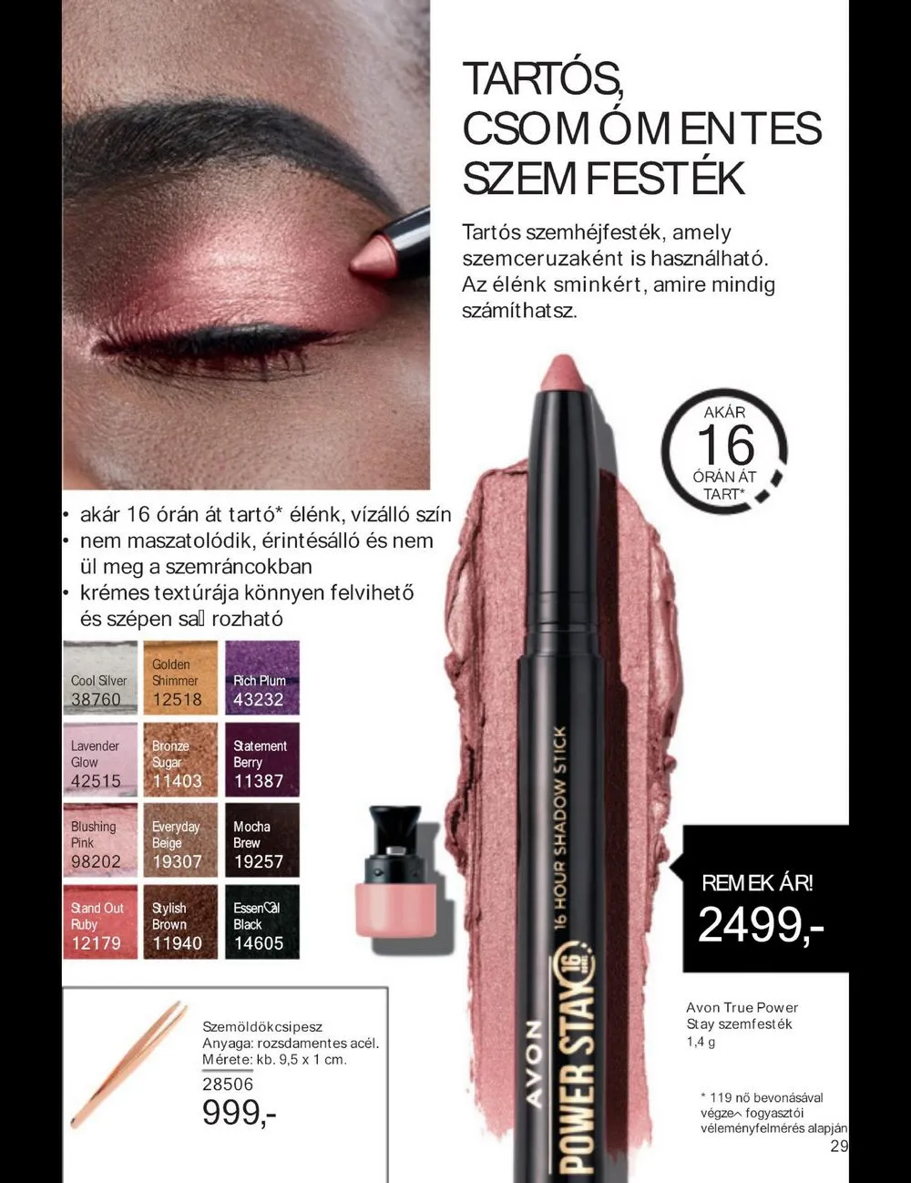 Avon akciós újság 04.01–04.30 – 31. oldal